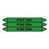 Značení potrubí, pitná voda,3 ks, 355 × 37 mm